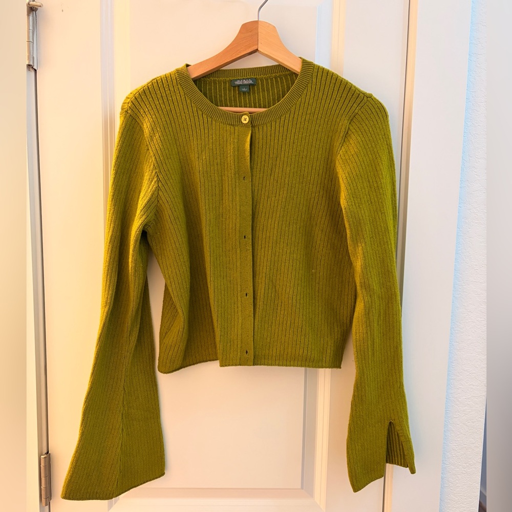 Wild Fable bell sleeve cardigan
